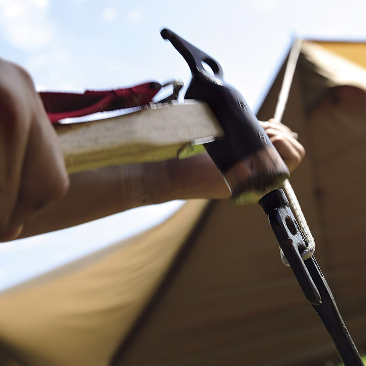 Cọc Lều Cắm Trại Du Lịch Snowpeak Solid Stake 30cm