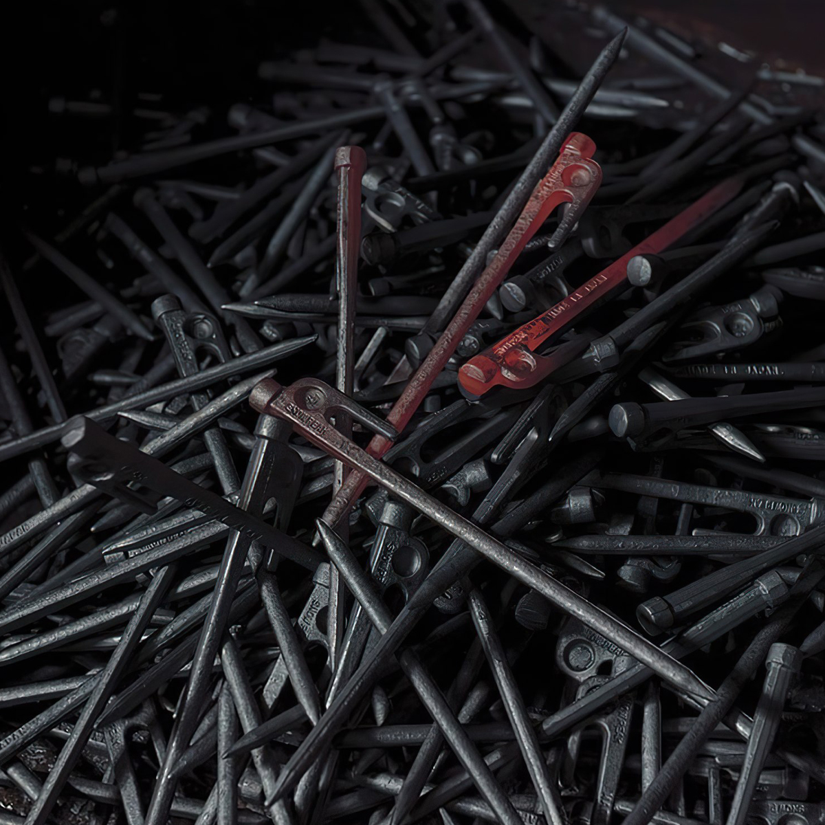 Cọc Lều Cắm Trại Du Lịch Snowpeak Solid Stake 40cm