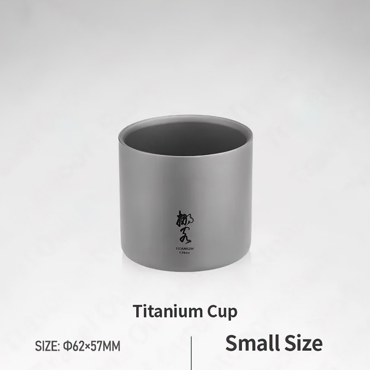 Naturehike NH20CJ019 Cốc Titanium Cốc 2 Lớp Cắm Trại