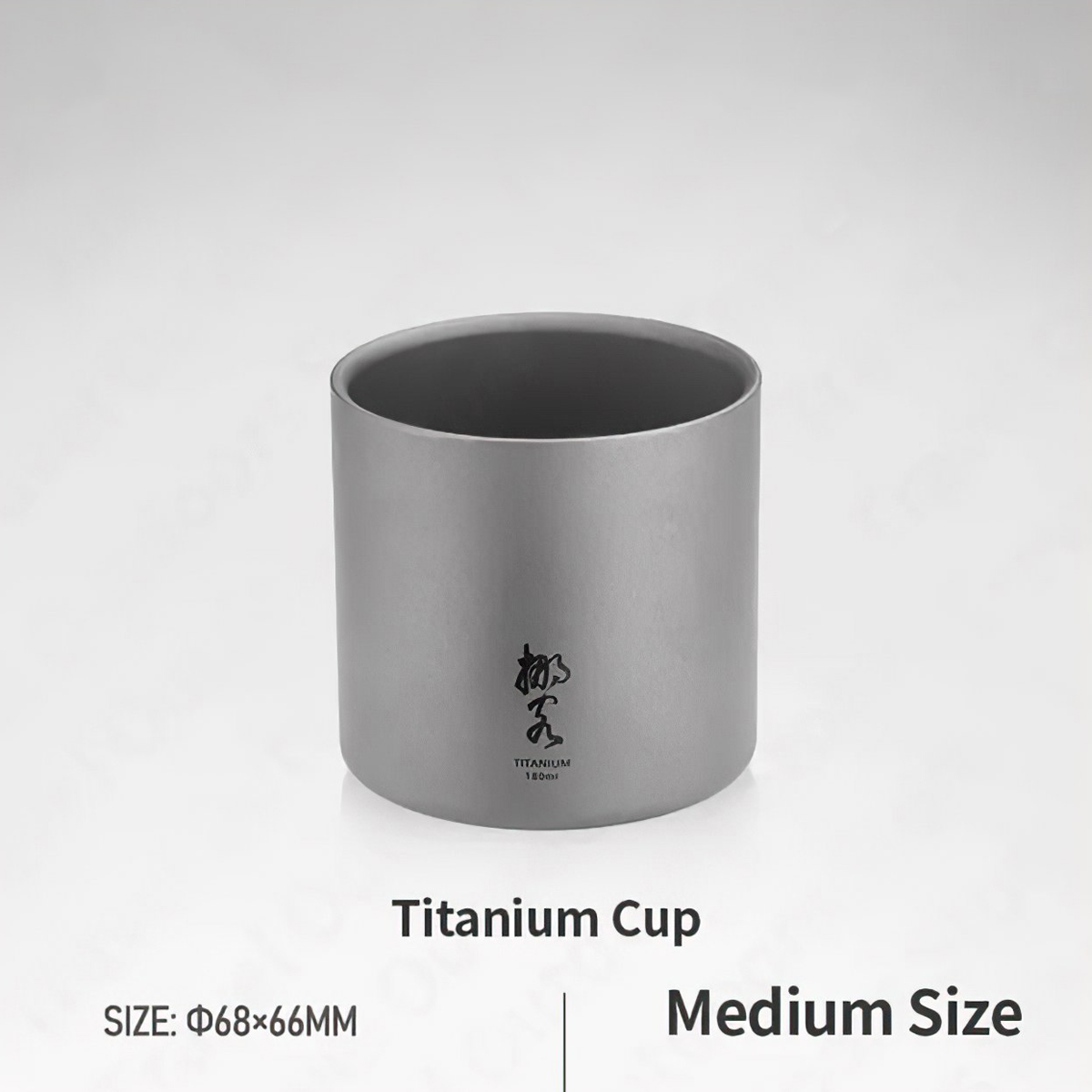 Naturehike NH20CJ019 Cốc Titanium Cốc 2 Lớp Cắm Trại