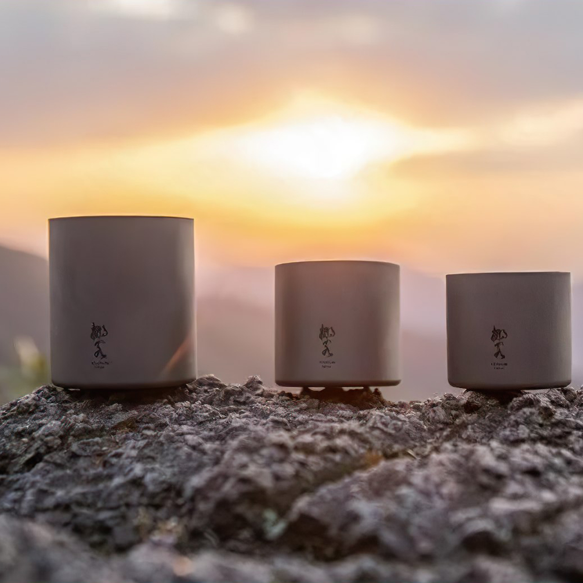 Naturehike NH20CJ019 Cốc Titanium Cốc 2 Lớp Cắm Trại