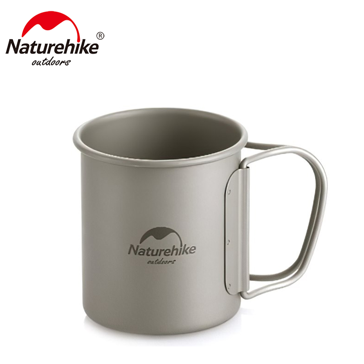 Cốc Titanium Dùng Đi Dã Ngoại, Cắm Trại Naturehike