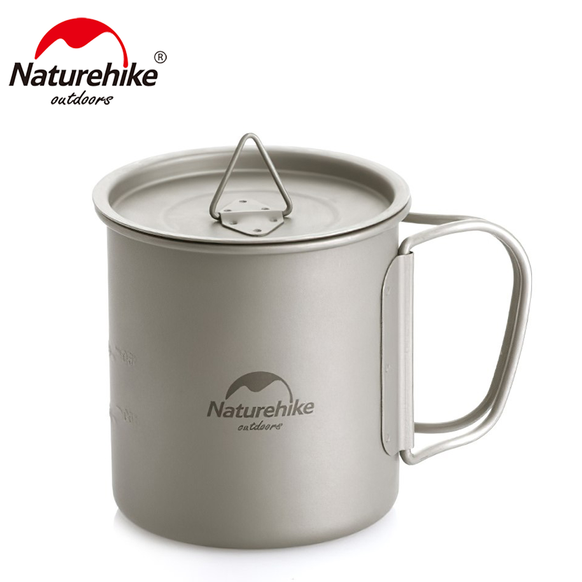 Cốc Titanium Dùng Đi Dã Ngoại, Cắm Trại Naturehike