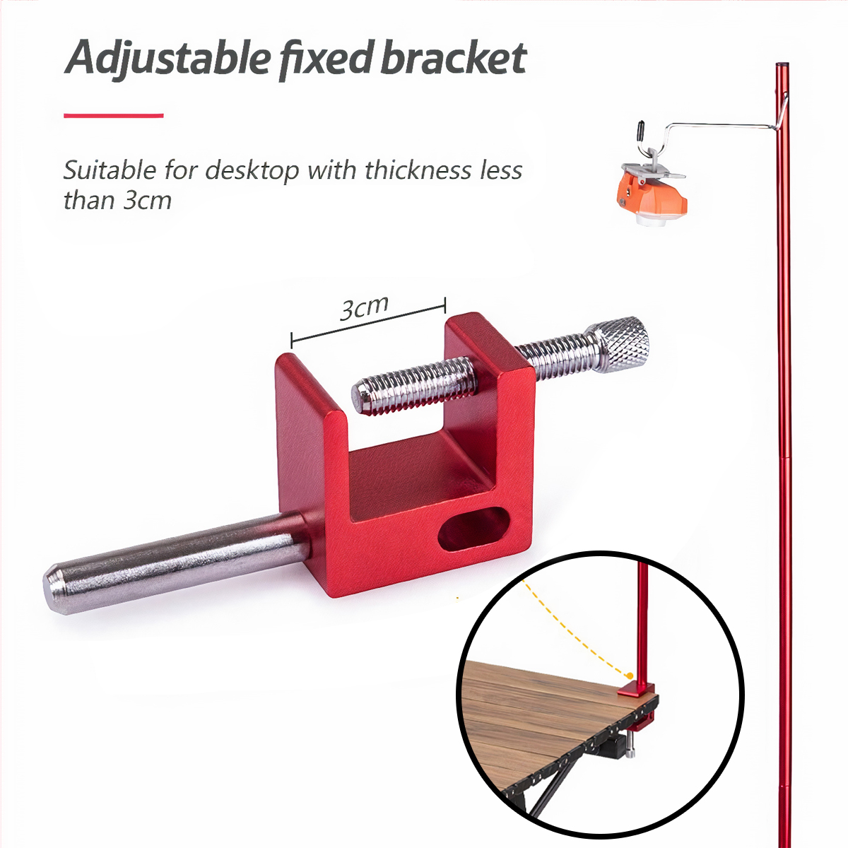 Naturehike Chân Treo Đèn Cắm Trại - Dã Ngoại Siêu Nhẹ