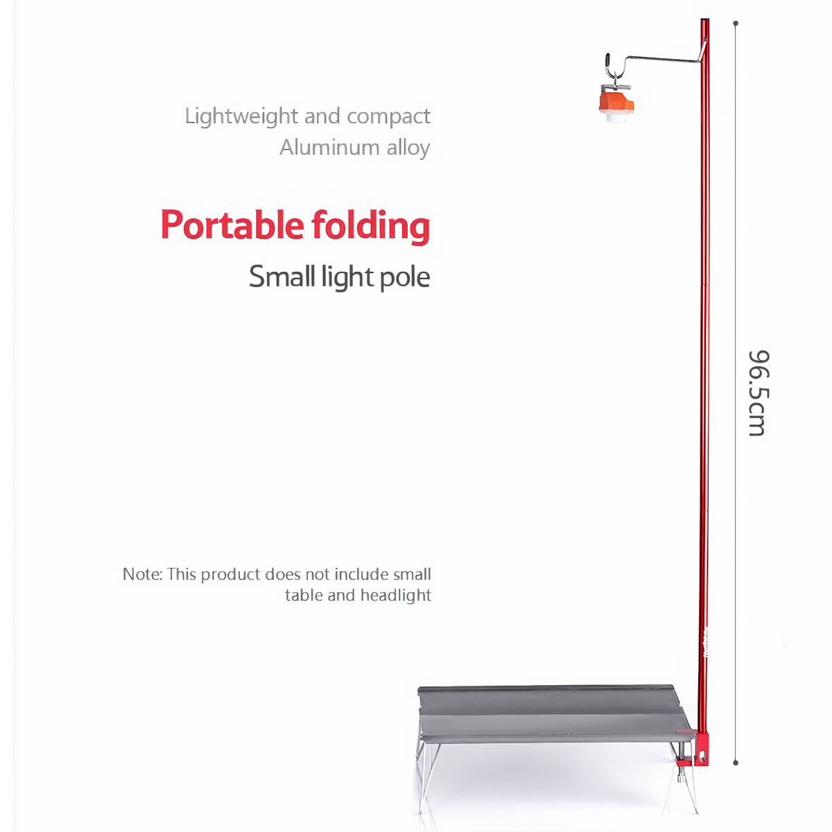 Naturehike Chân Treo Đèn Cắm Trại - Dã Ngoại Siêu Nhẹ