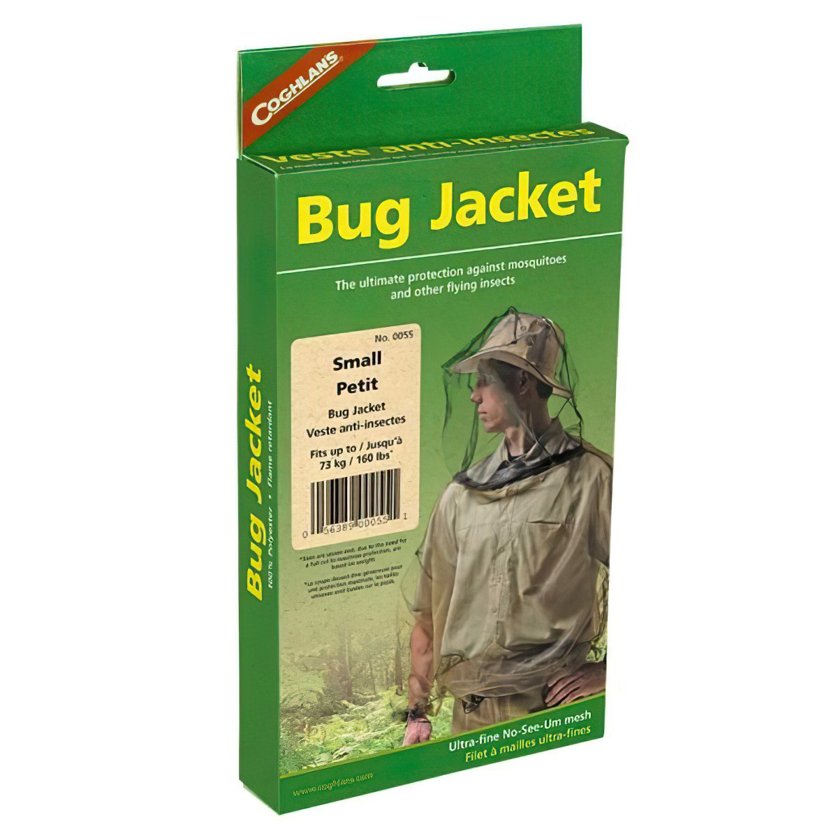 Coghlans Áo Lưới Chống Cồn Trùng Cắm Trại Bug Jacket