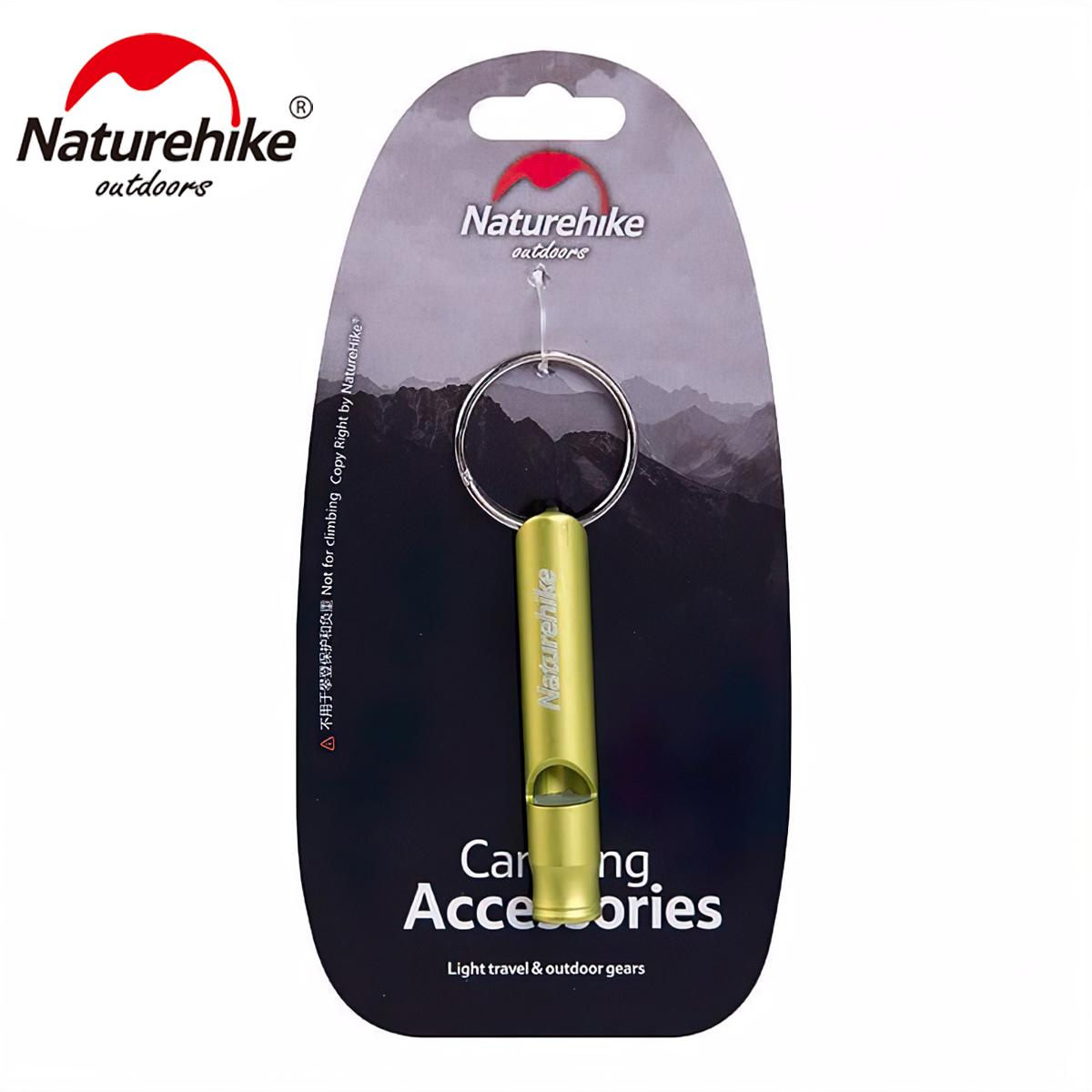 Còi Sinh Tồn Còi Cứu Hộ Khẩn Cấp Naturehike Emergency Whistle Superlight Short