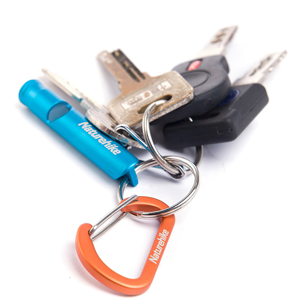 Combo 2 Móc Khóa Mini Cắm Trại Naturehike 4cm D-Shaped Mini Carabiner 4Cm