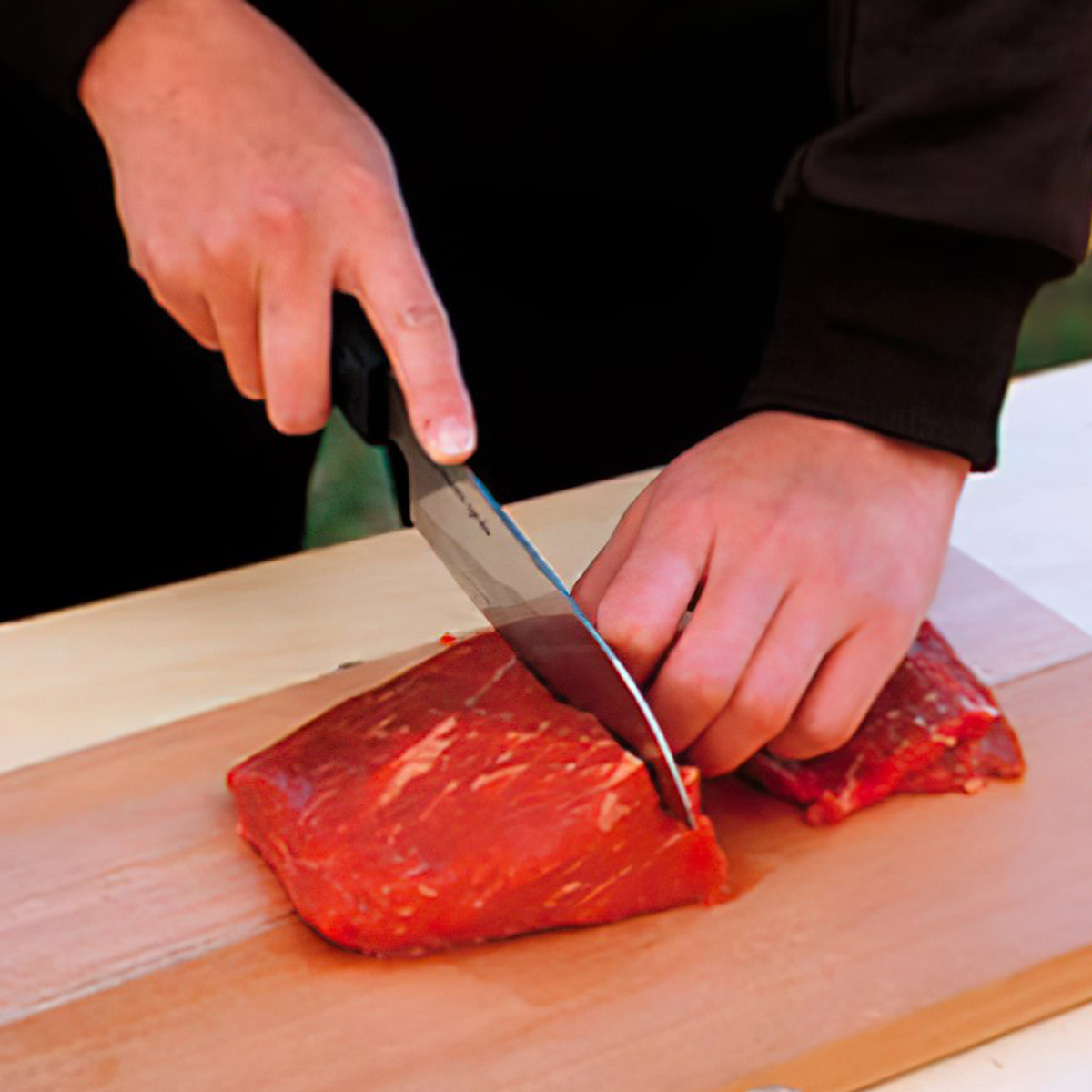 Snowpeak Field Kitchen Knife Santoku Dao Cắm Trại Du Lịch