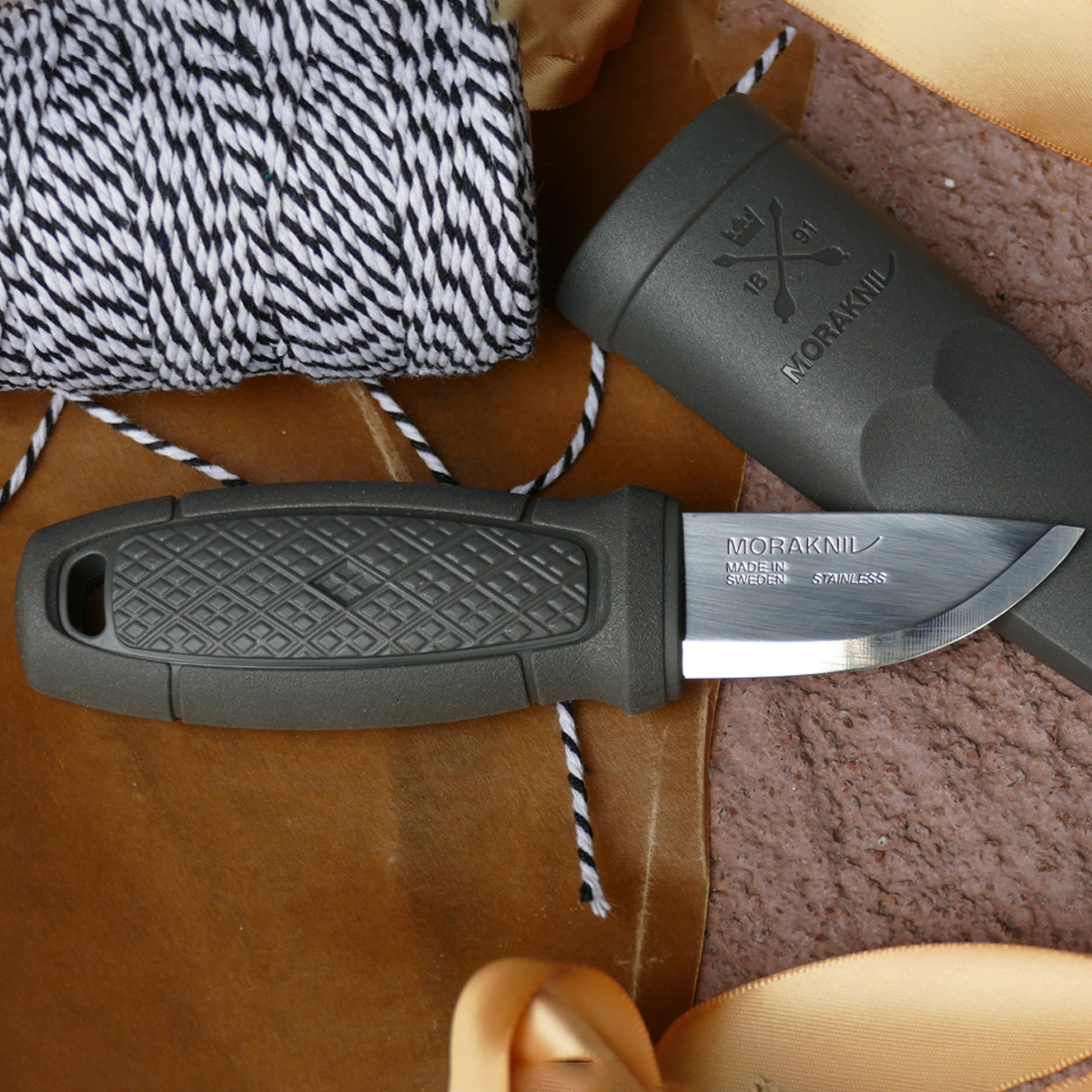 Dao Cắm Trại Morakniv Eldris – Fire Kit Stainless Steel