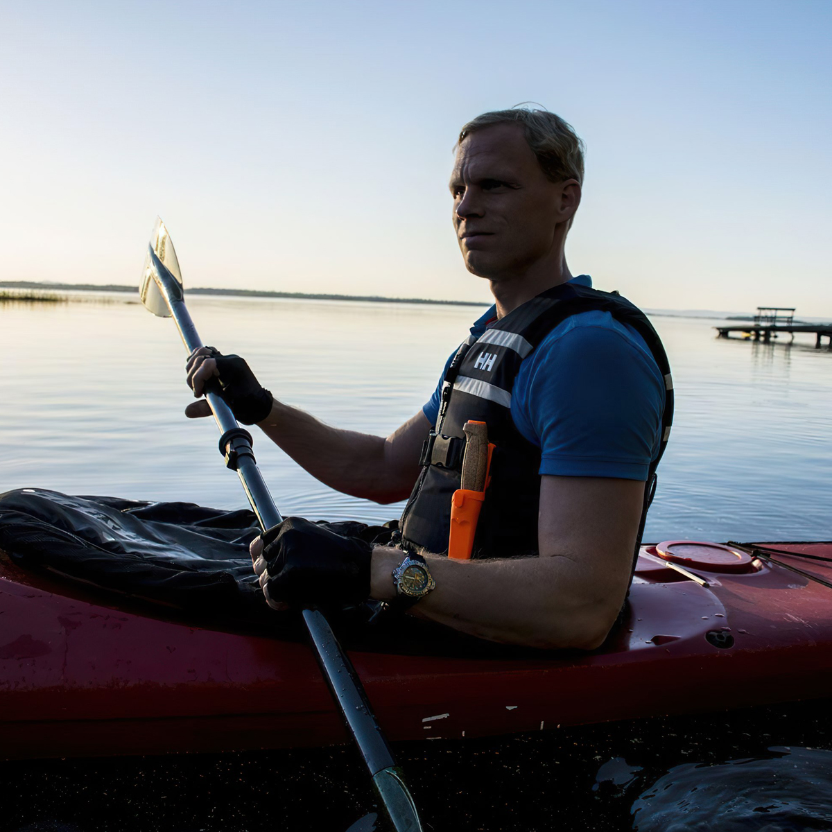 Dao Morakniv Floating Serrated Knife Stainless Steel