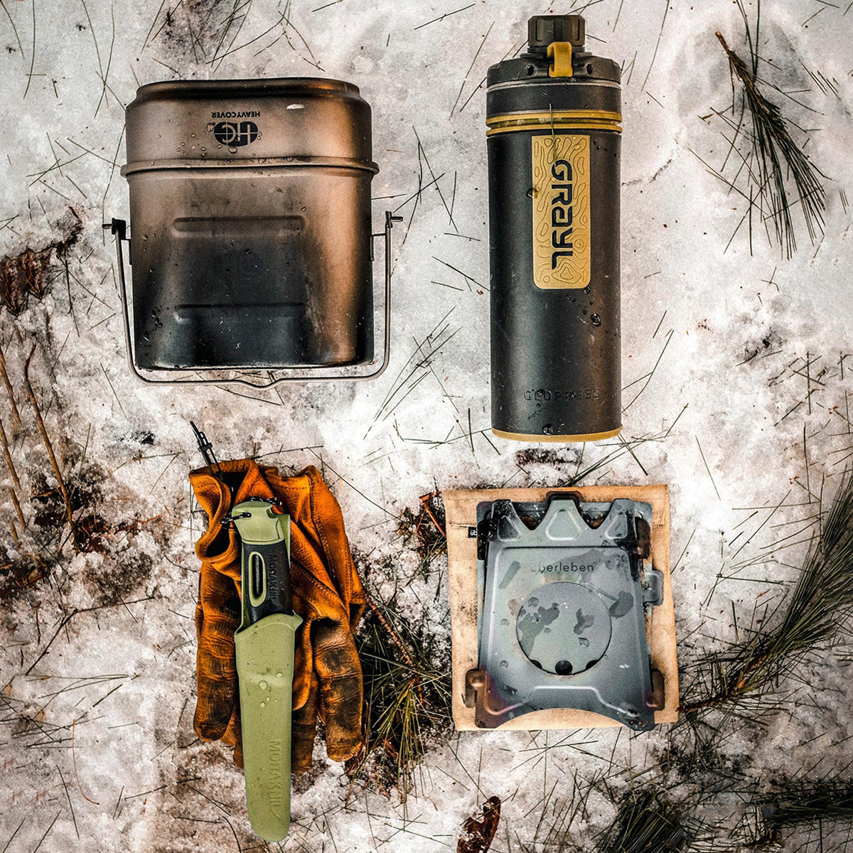 Dao Sinh Tồn Cắm Trại Morakniv Companion Spark