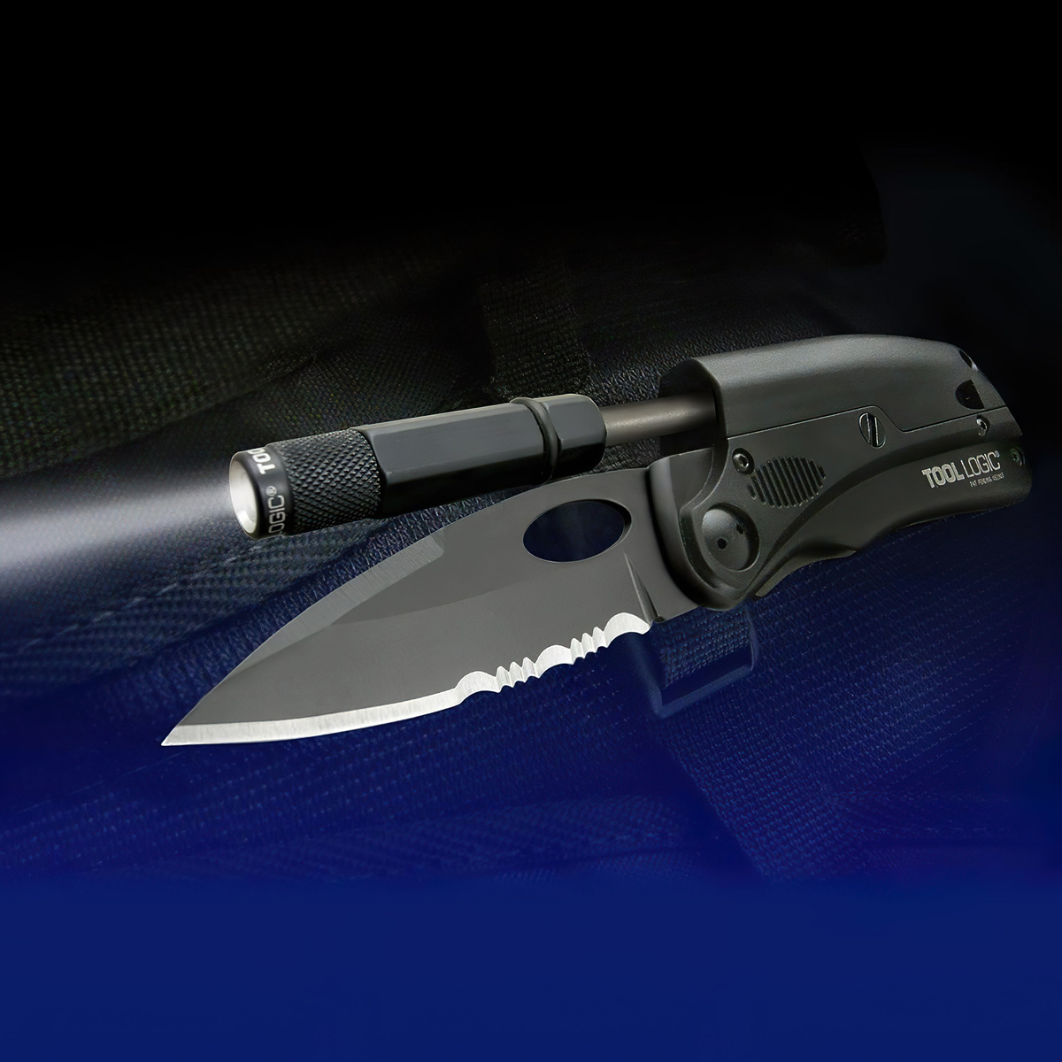 Dao Xếp Cắm Trại Đa Năng Tool Logic Slpro 2 W/ Fire Starter