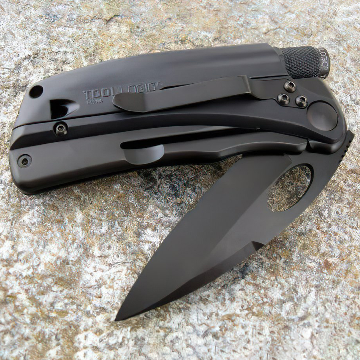 Dao Xếp Cắm Trại Đa Năng Tool Logic Slpro 2 W/ Fire Starter