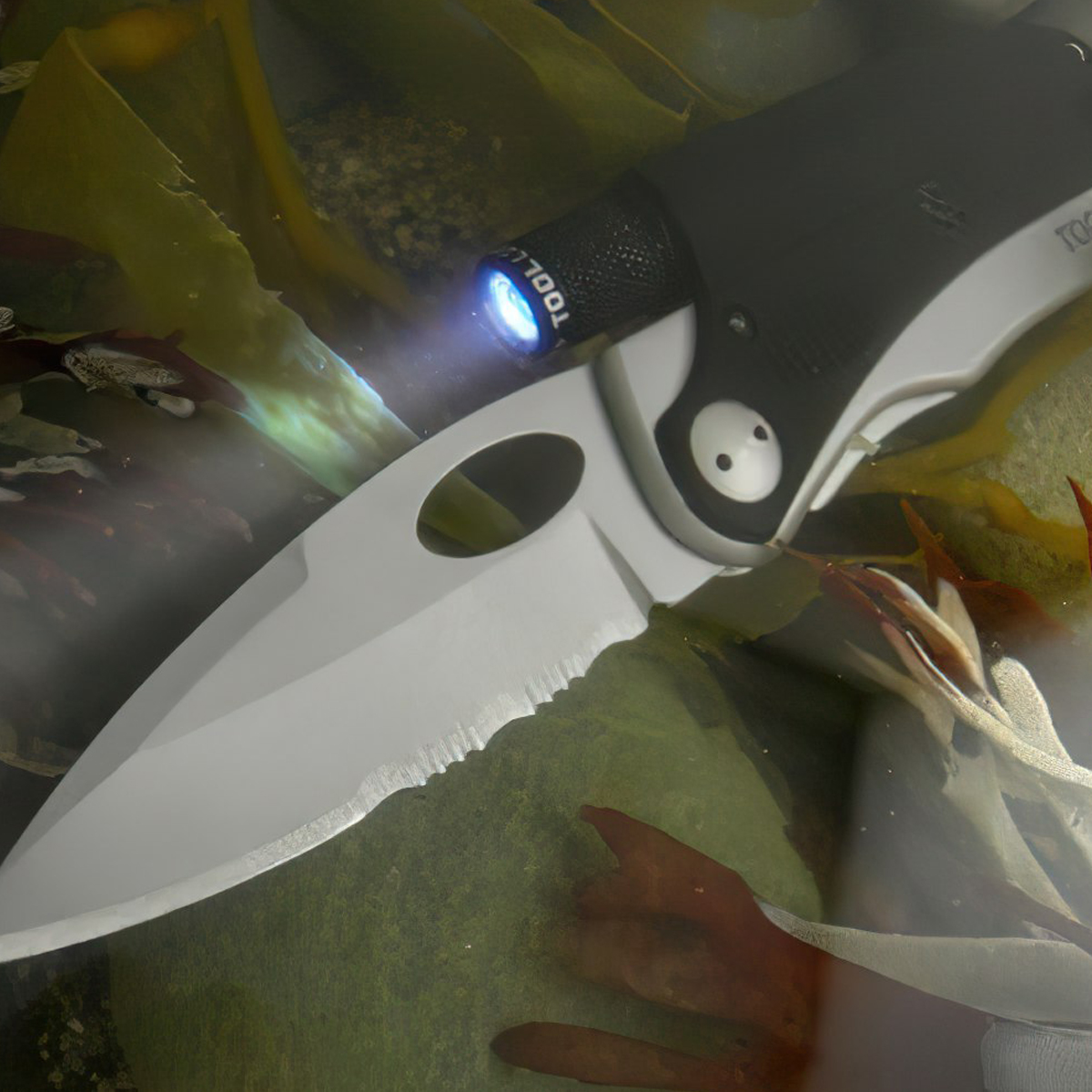 Dao Xếp Cắm Trại Đa Năng Tool Logic Slpro 2 W/ Fire Starter