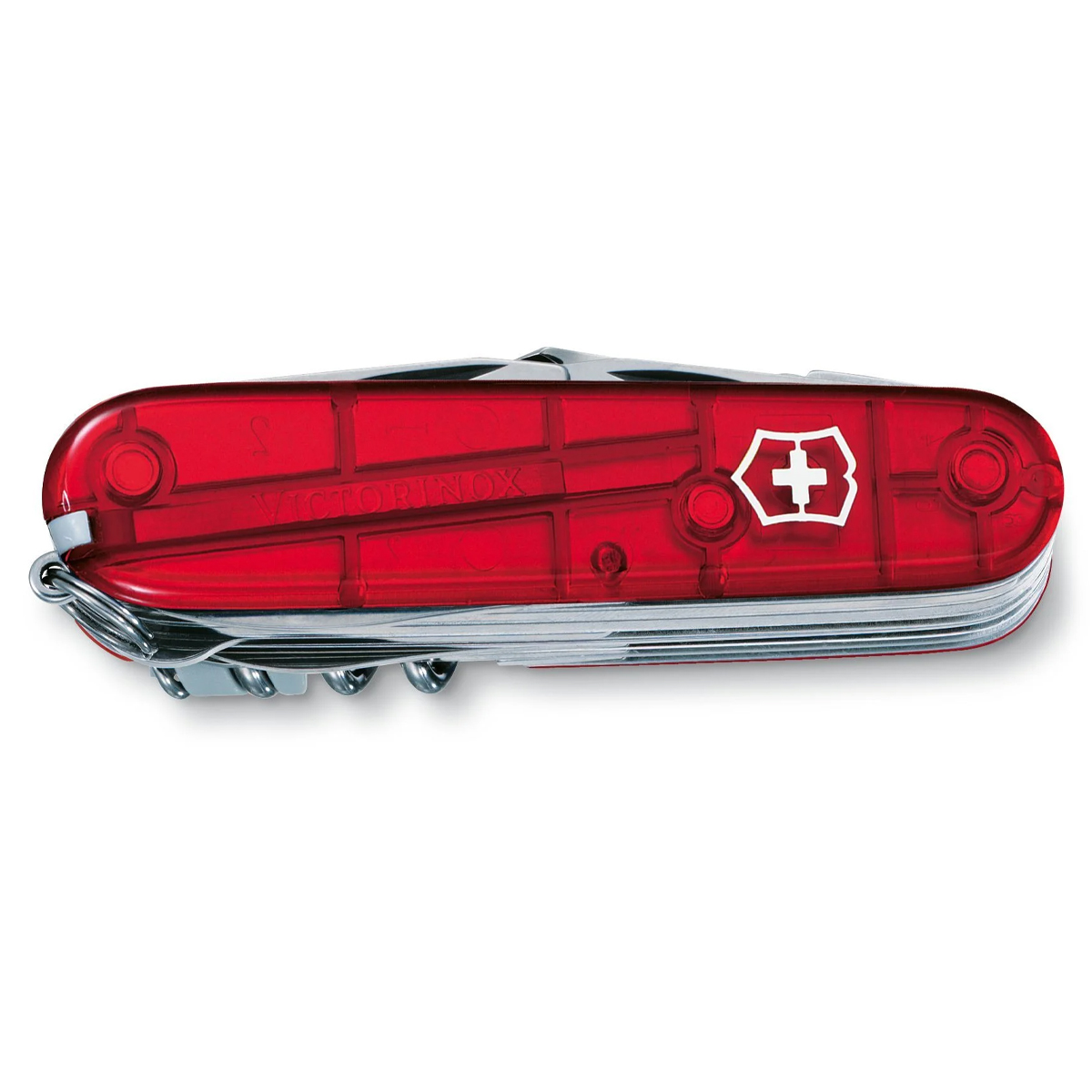 Victorinox Swiss Champ Dao Xếp Cắm Trại Đa Năng 91mm (Ruby)