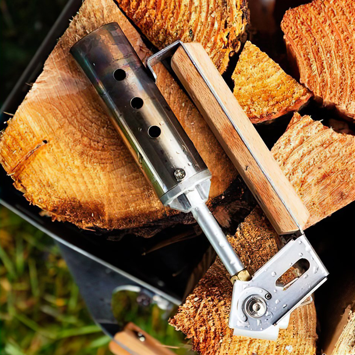 Đầu Khò Cắm Trại Du Lịch Snowpeak Folding Torch