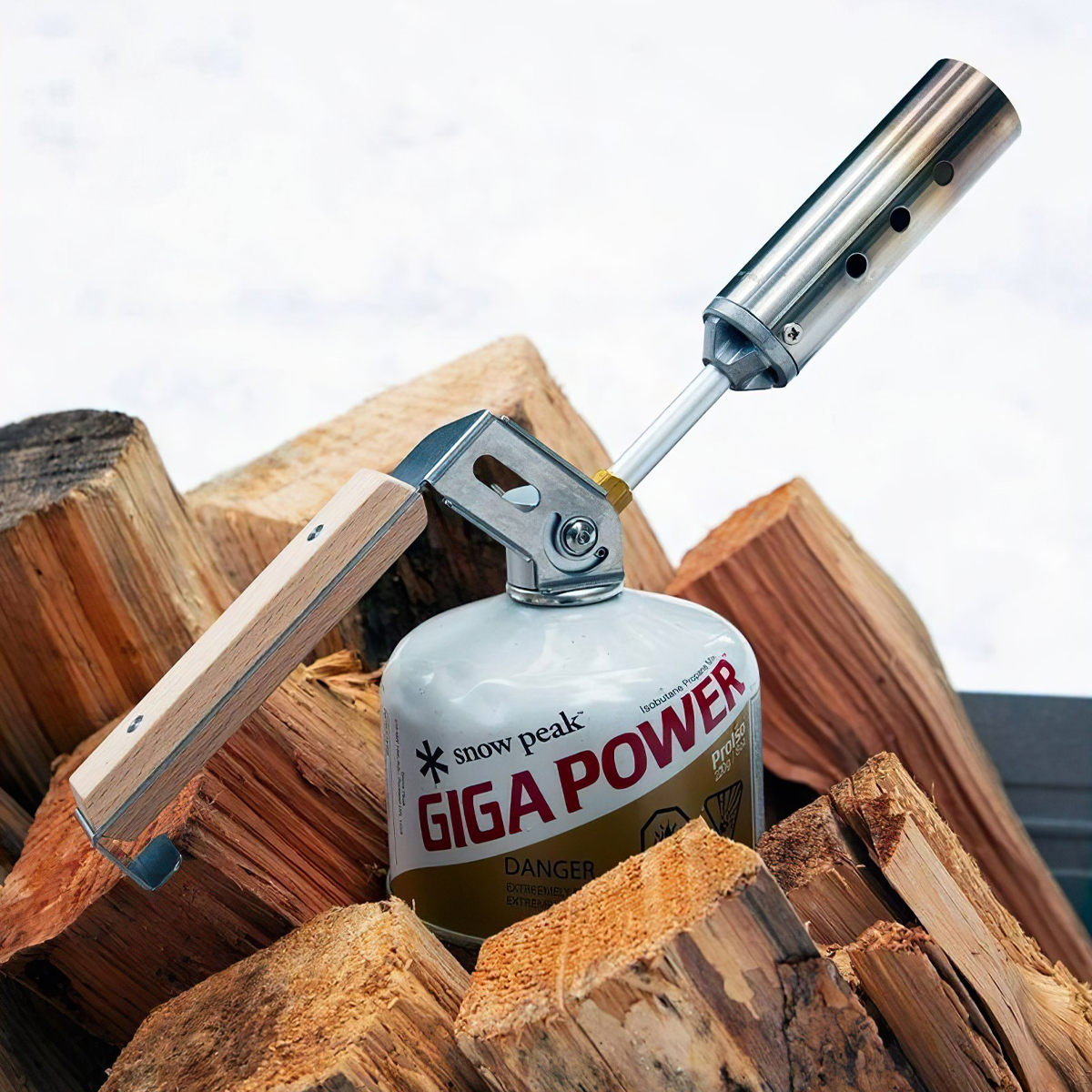 Đầu Khò Cắm Trại Du Lịch Snowpeak Folding Torch