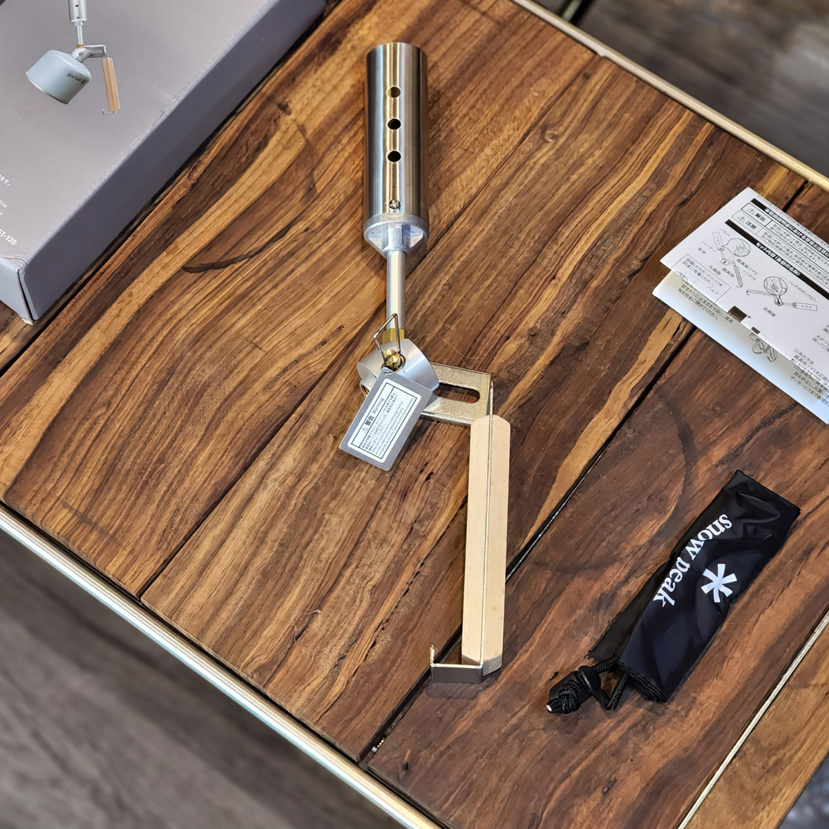 Đầu Khò Cắm Trại Du Lịch Snowpeak Folding Torch