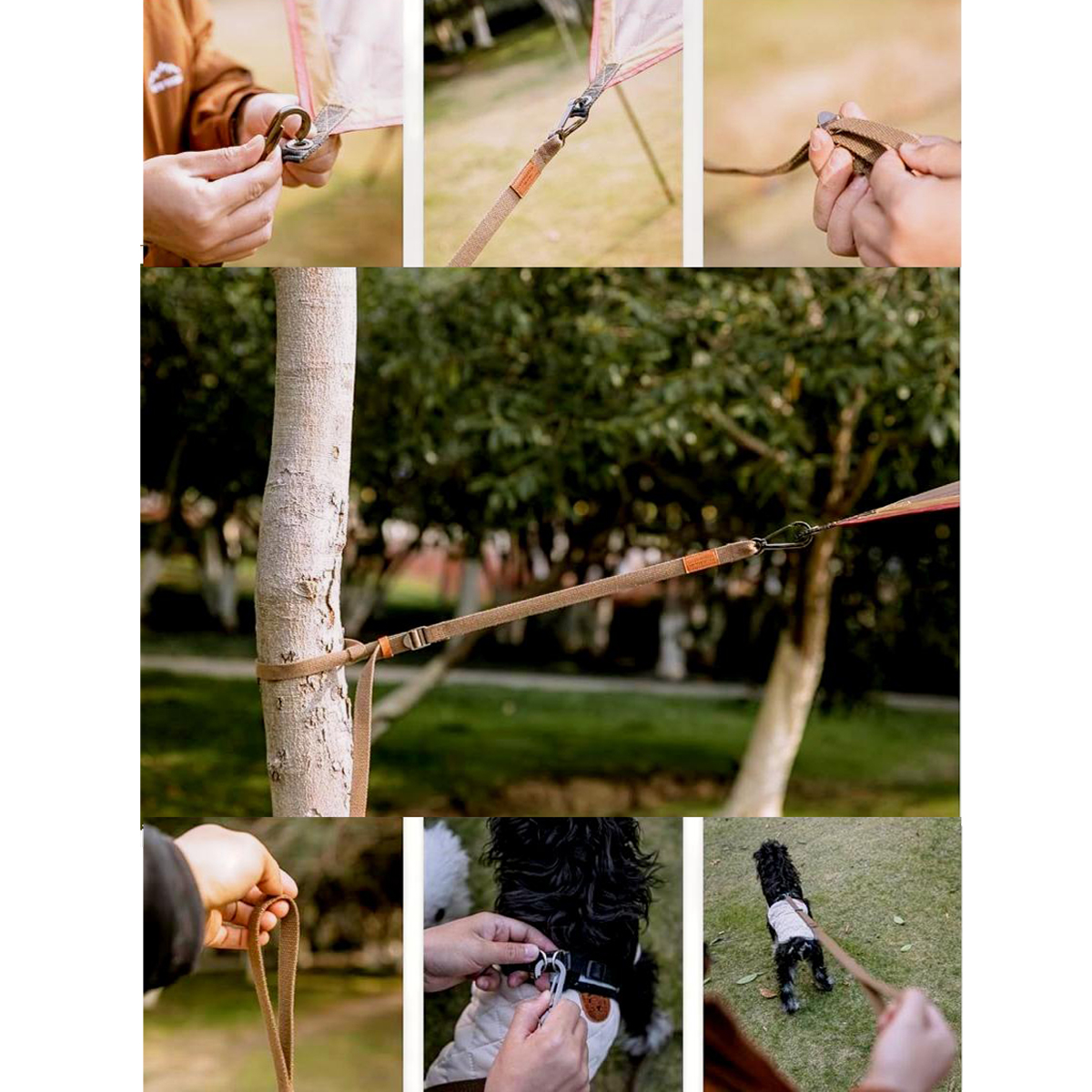 Campingmoon Dây Neo Tăng Dã Ngoại Đa Năng Fs1400