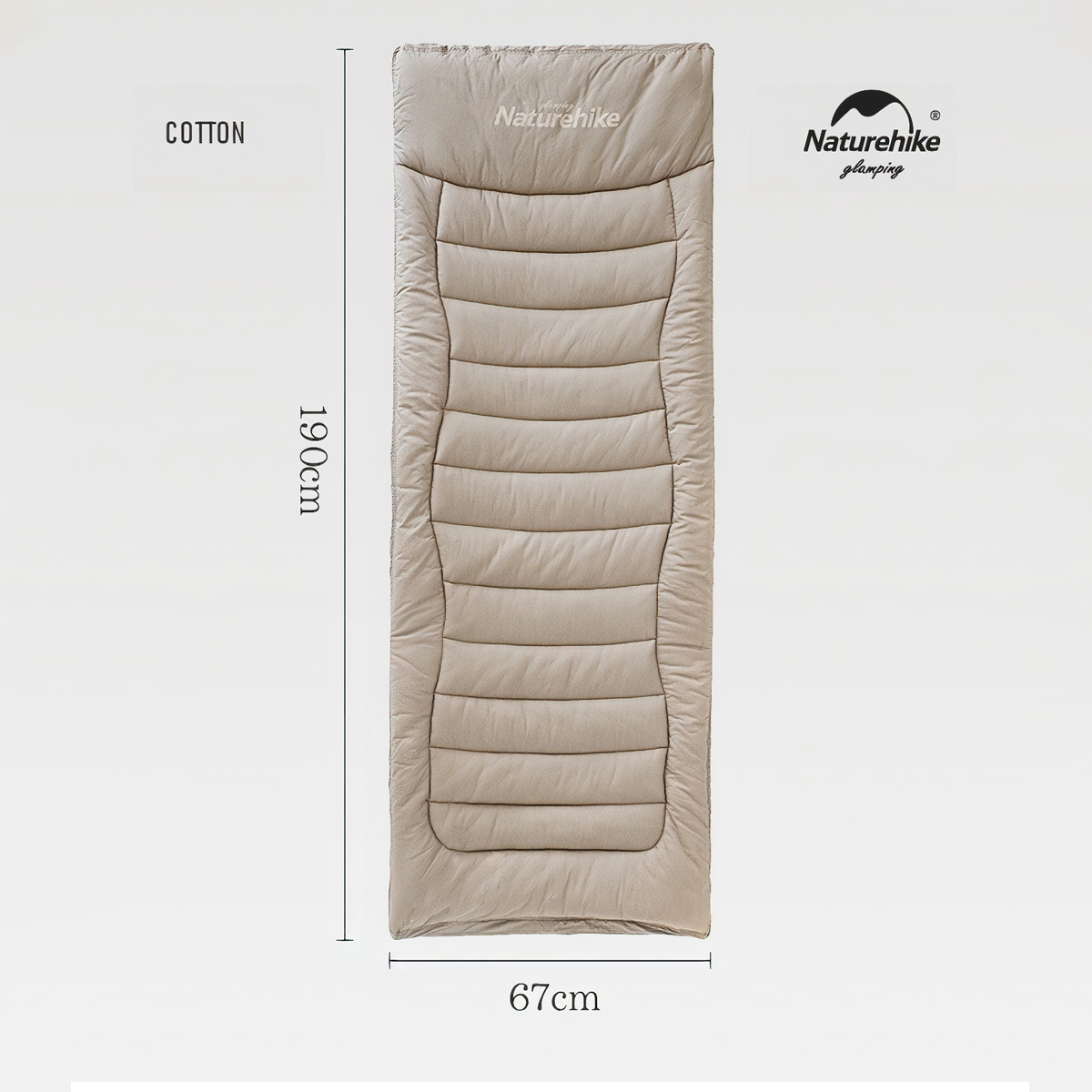 Naturehike NH20MSD04 Đệm Vải Cotton Cho Giường Dã Ngoại