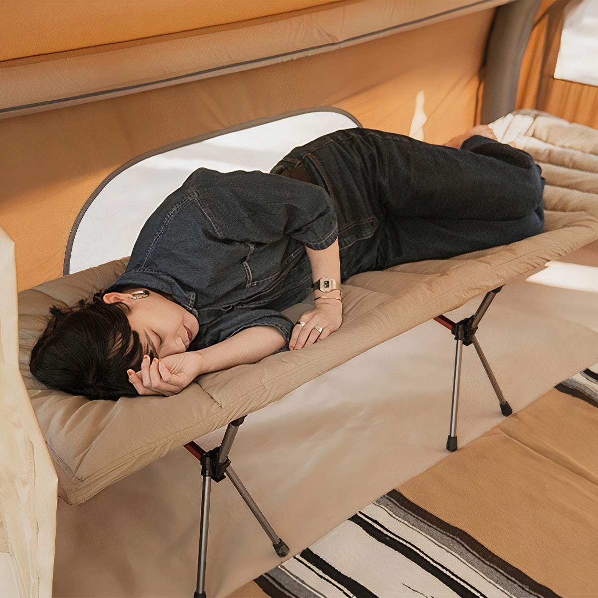 Naturehike NH20MSD04 Đệm Vải Cotton Cho Giường Dã Ngoại