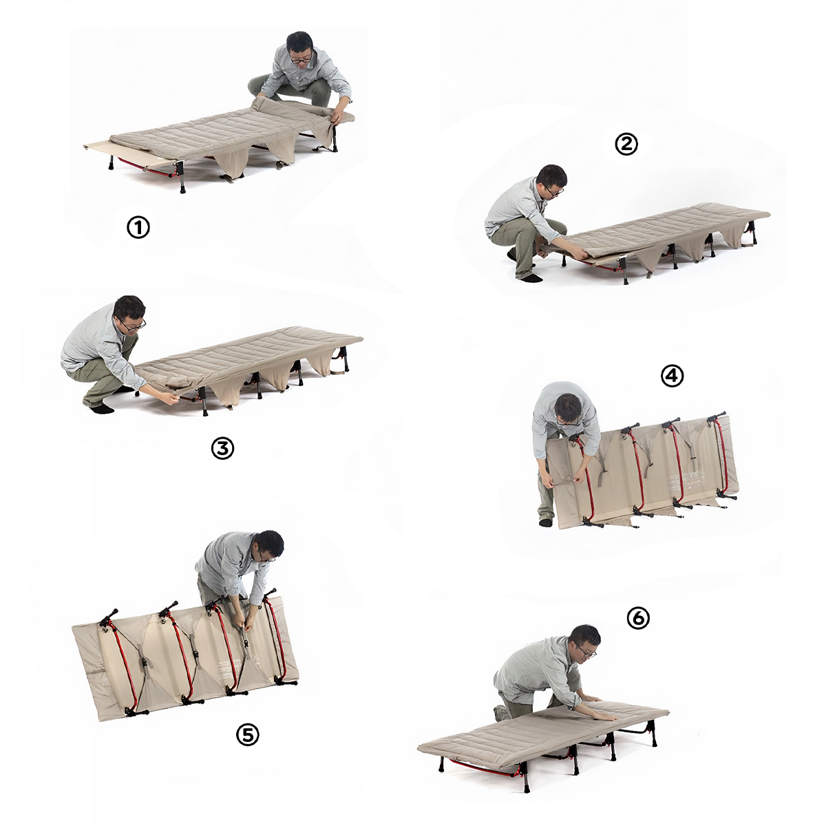 Naturehike NH20MSD04 Đệm Vải Cotton Cho Giường Dã Ngoại