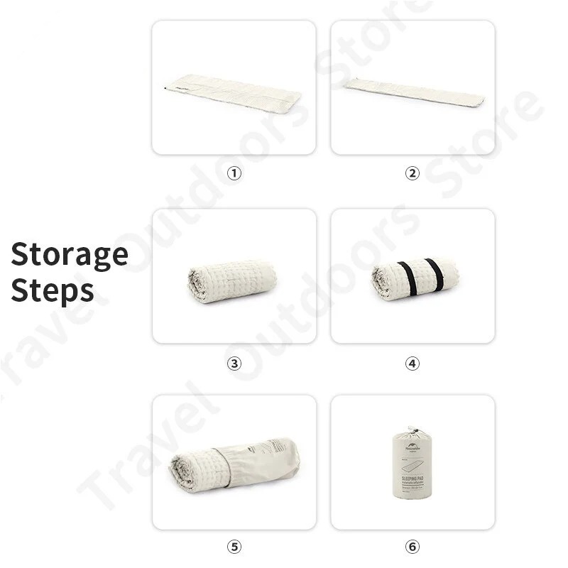 Naturehike NH21FCD10 Đệm Cắm Trại Tự Bơm Hơi Ultralight Pad