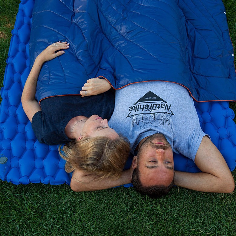 Naturehike Đệm Đôi Bơm Hơi Cắm Trại TPU Thickened Double Waterproof Inflatable Mattress