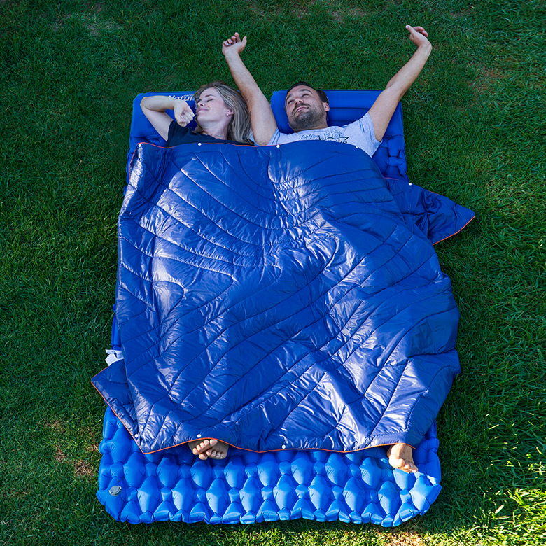 Naturehike Đệm Đôi Bơm Hơi Cắm Trại TPU Thickened Double Waterproof Inflatable Mattress