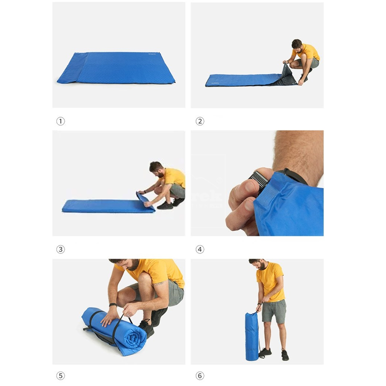 Naturehike NH18Q010-D Nệm Hơi Cắm Trại 2 Người Nằm Tự Bơm Hơi