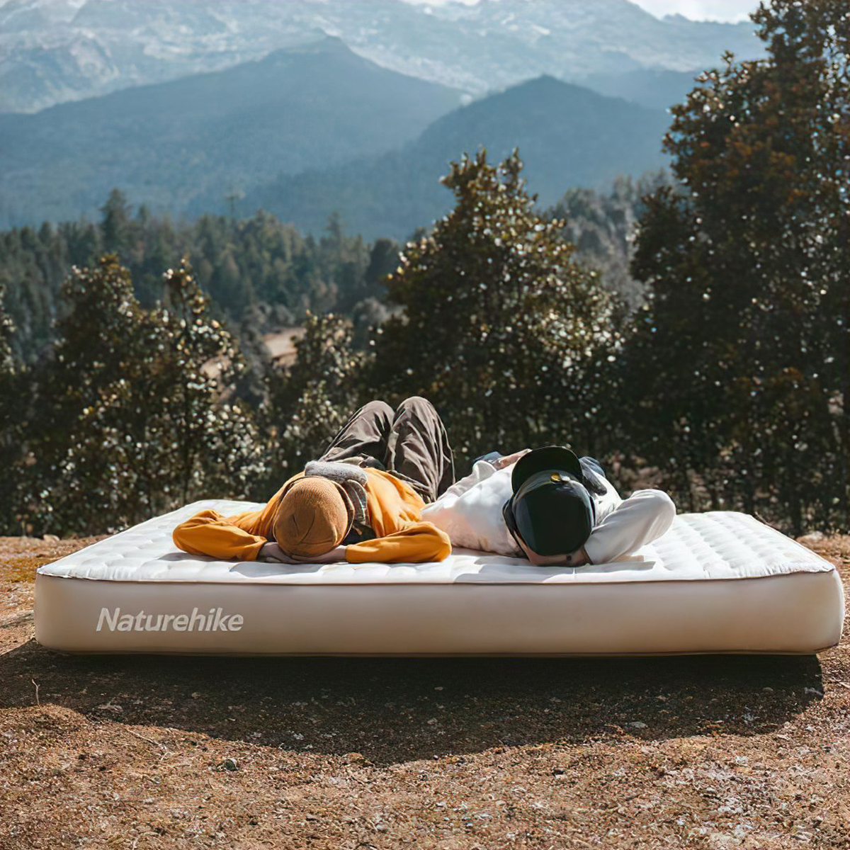 Naturehike CNH22DZ024 Đệm Hơi 2 - 3 Người Cắm Trại Glamping