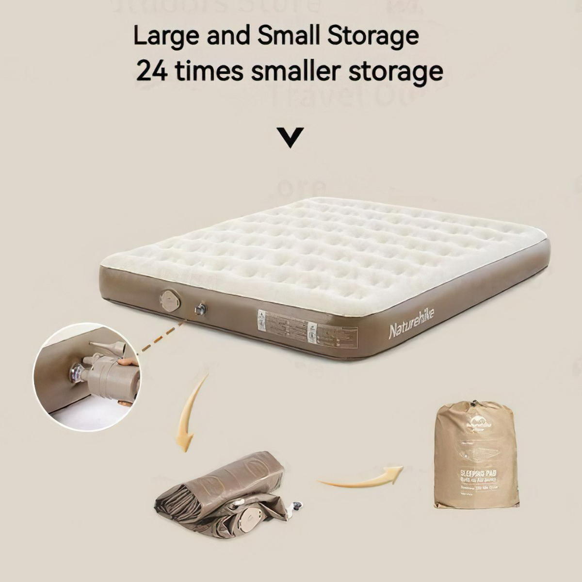 Naturehike Đệm Hơi Cắm Trại Glamping CNH23DZ10001