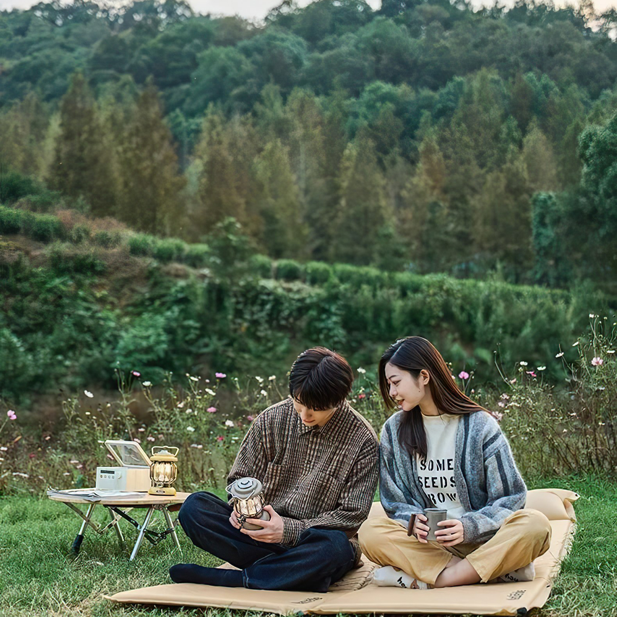 Naturehike Glamping Cnh22Dz012 Đệm Hơi Tự Phồng