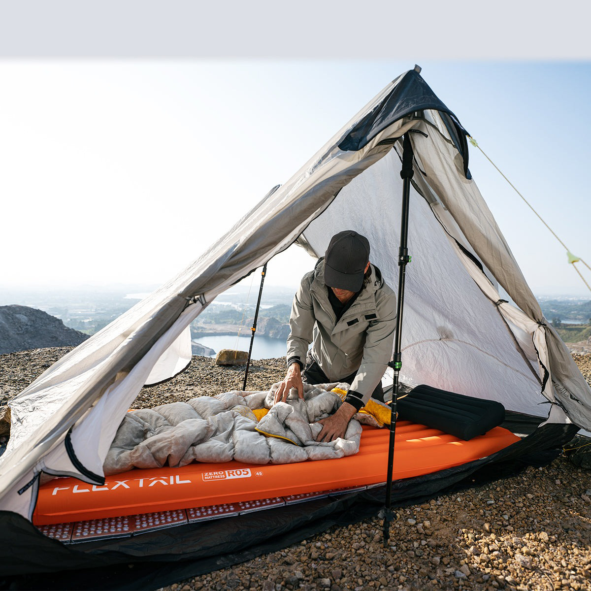 Flextail ZERO MATTRESS R05 Đệm ngủ siêu nhẹ - 5.6 R-value Ultralight Air Sleeping Pad