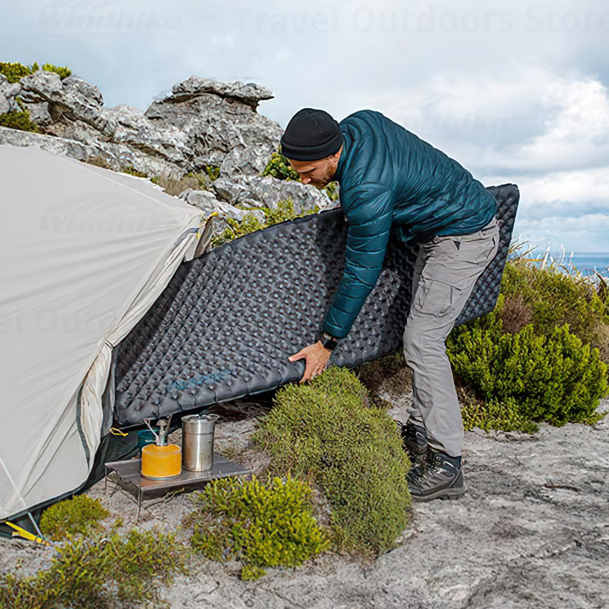 Naturehike CNH22DZ018 Đệm Ngủ Siêu Nhẹ R3.5 Ultra Light Sleeping Pad