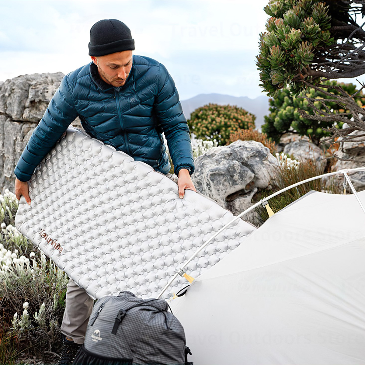 Naturehike CNH22DZ016 Đệm Ngủ Siêu Nhẹ R5.8 Ultra Light Sleeping Pad