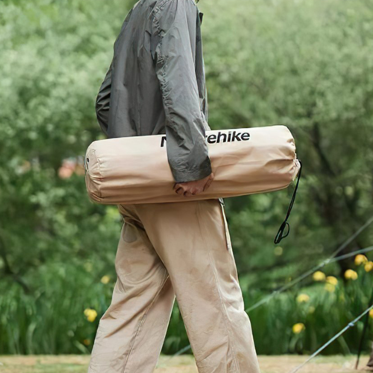 Naturehike CNK2300DZ014 Đệm Tự Bơm Hơi Kèm Gối Cắm Trại D01