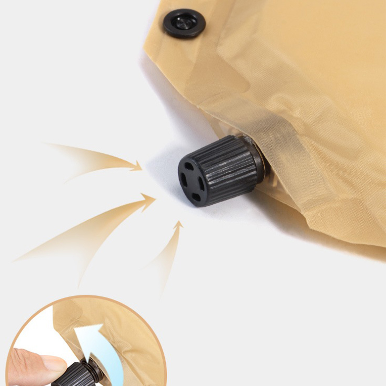 NatureHike CNH22DZ013 Đệm Cắm Trại Tự Bơm Hơi – Đệm đôi có gối