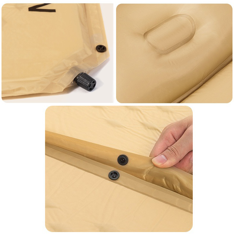 NatureHike CNH22DZ013 Đệm Cắm Trại Tự Bơm Hơi – Đệm đôi có gối