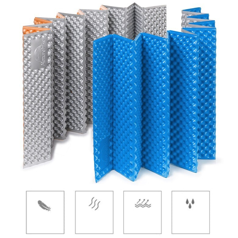 Naturehike NH19QD008 Đệm Cắm Trại Xốp Gấp Gọn Egg Crate Style Anti Moisture Pad