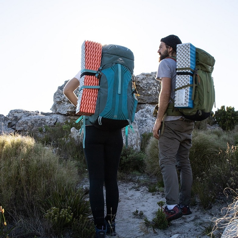 Naturehike NH19QD008 Đệm Cắm Trại Xốp Gấp Gọn Egg Crate Style Anti Moisture Pad