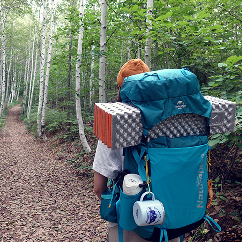 Naturehike NH19QD008 Đệm Cắm Trại Xốp Gấp Gọn Egg Crate Style Anti Moisture Pad