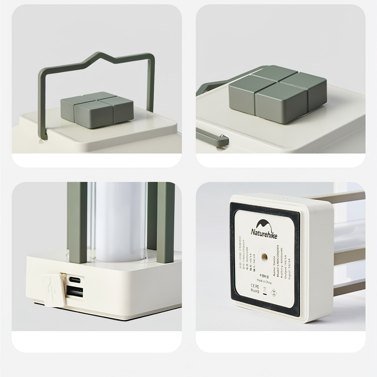 Naturehike CNH22DQ009 Đèn bão cắm trại treo lều Moon Pavilion Sunset Camping Light