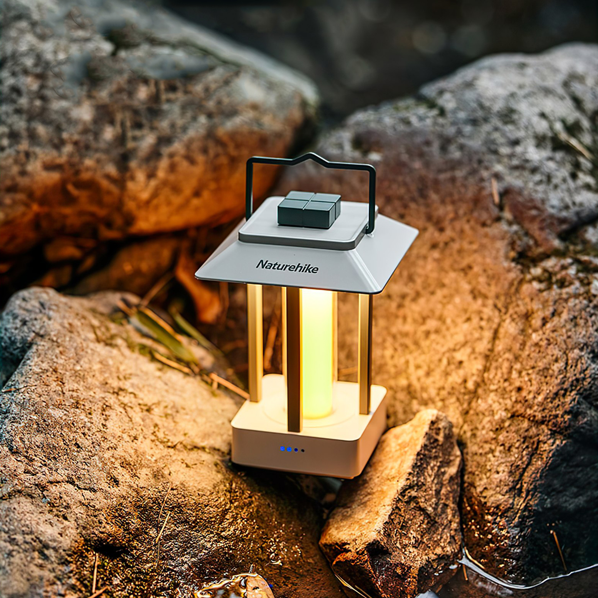 Naturehike CNH22DQ009 Đèn bão cắm trại treo lều Moon Pavilion Sunset Camping Light