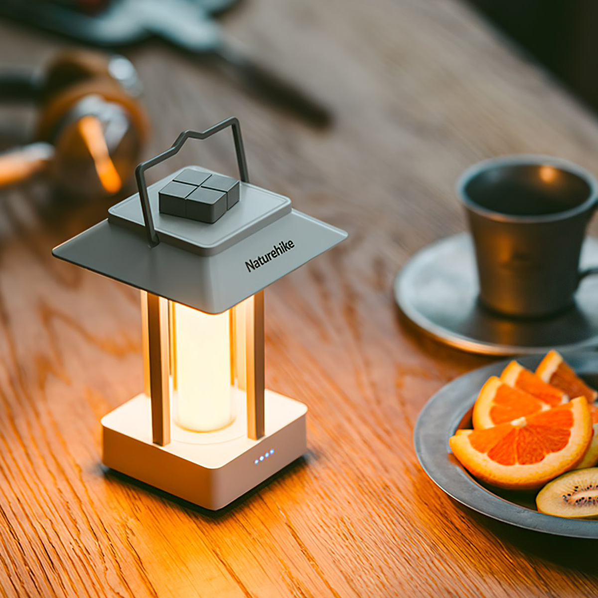 Naturehike CNH22DQ009 Đèn bão cắm trại treo lều Moon Pavilion Sunset Camping Light