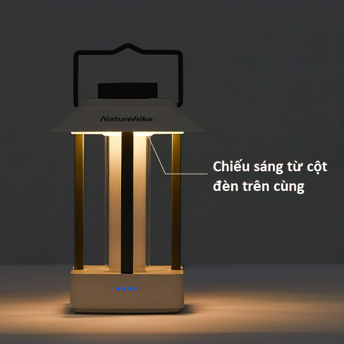 Naturehike CNH22DQ009 Đèn bão cắm trại treo lều Moon Pavilion Sunset Camping Light