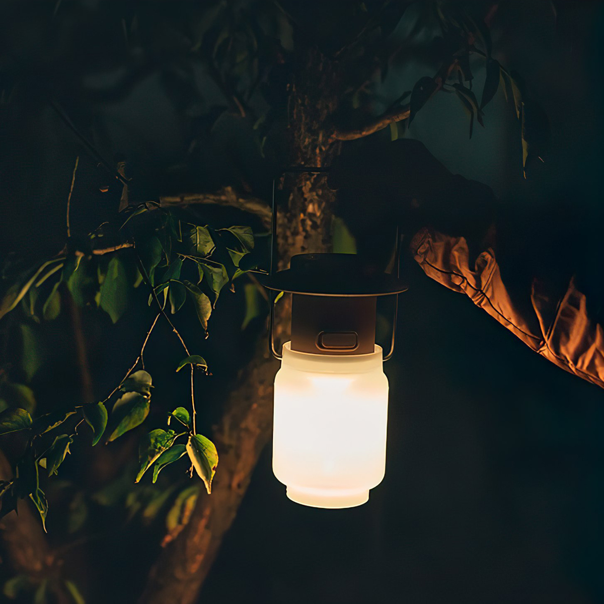 Đèn Cắm Trại Du Lịch Snowpeak Home&Camp Lantern Khaki