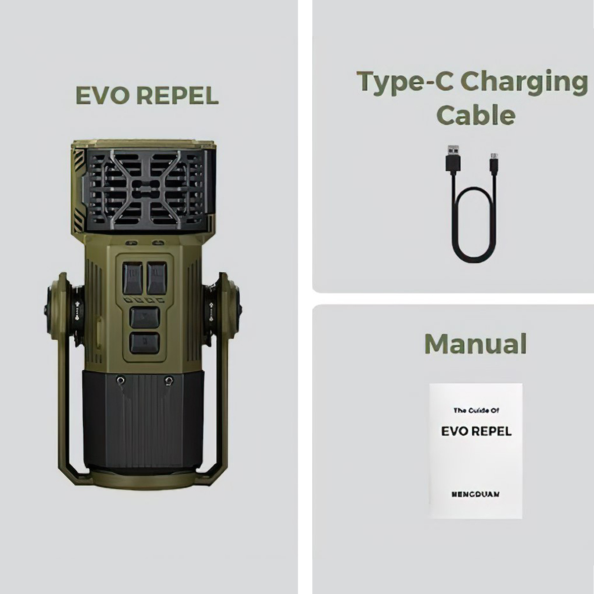 Flextail Evo Repel 3 in 1 Đèn cắm trại đuổi muỗi loại sạc