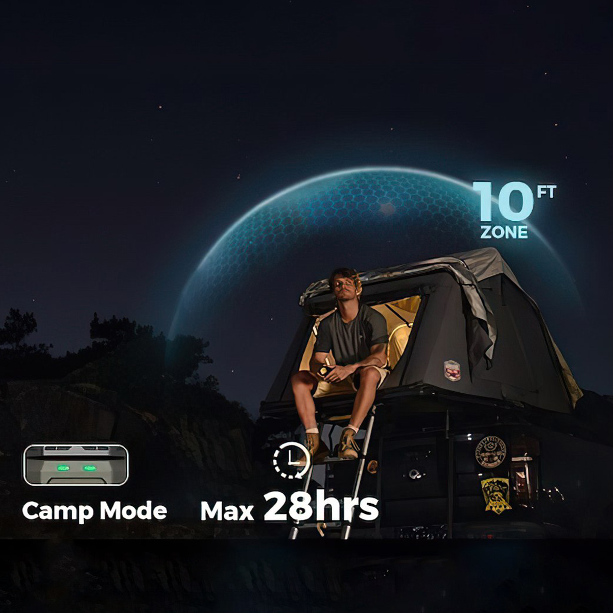 Flextail Evo Repel 3 in 1 Đèn cắm trại đuổi muỗi loại sạc